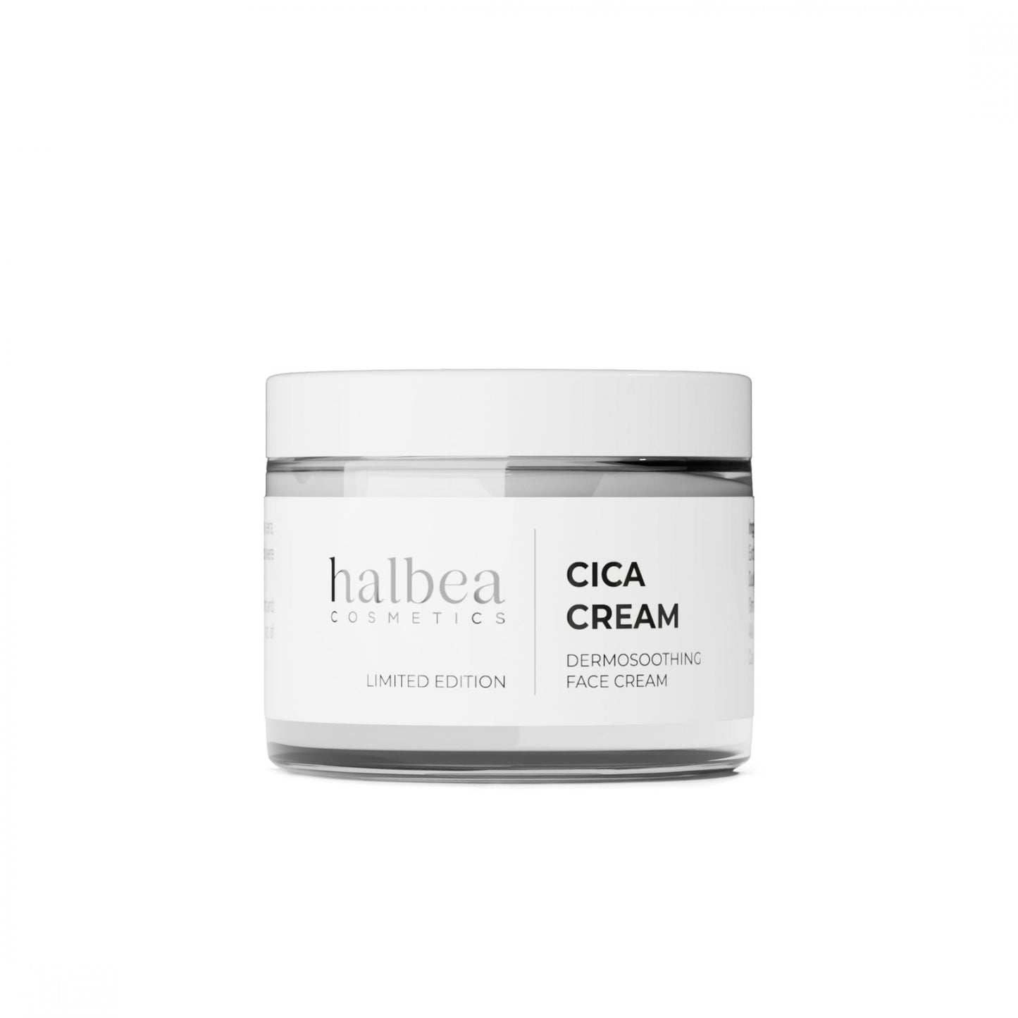 Cica Cream - Dermoberuhigende Gesichtscreme mit Asiatischem Wassernabel – Beruhigende Pflege für empfindliche Haut - Limited Edition (50 ml)