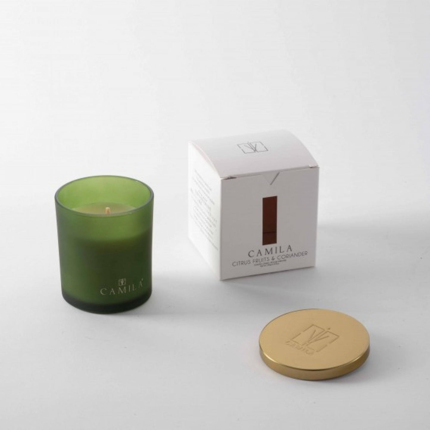 Duftkerze Zitrusfrüchte & Koriander - 140g