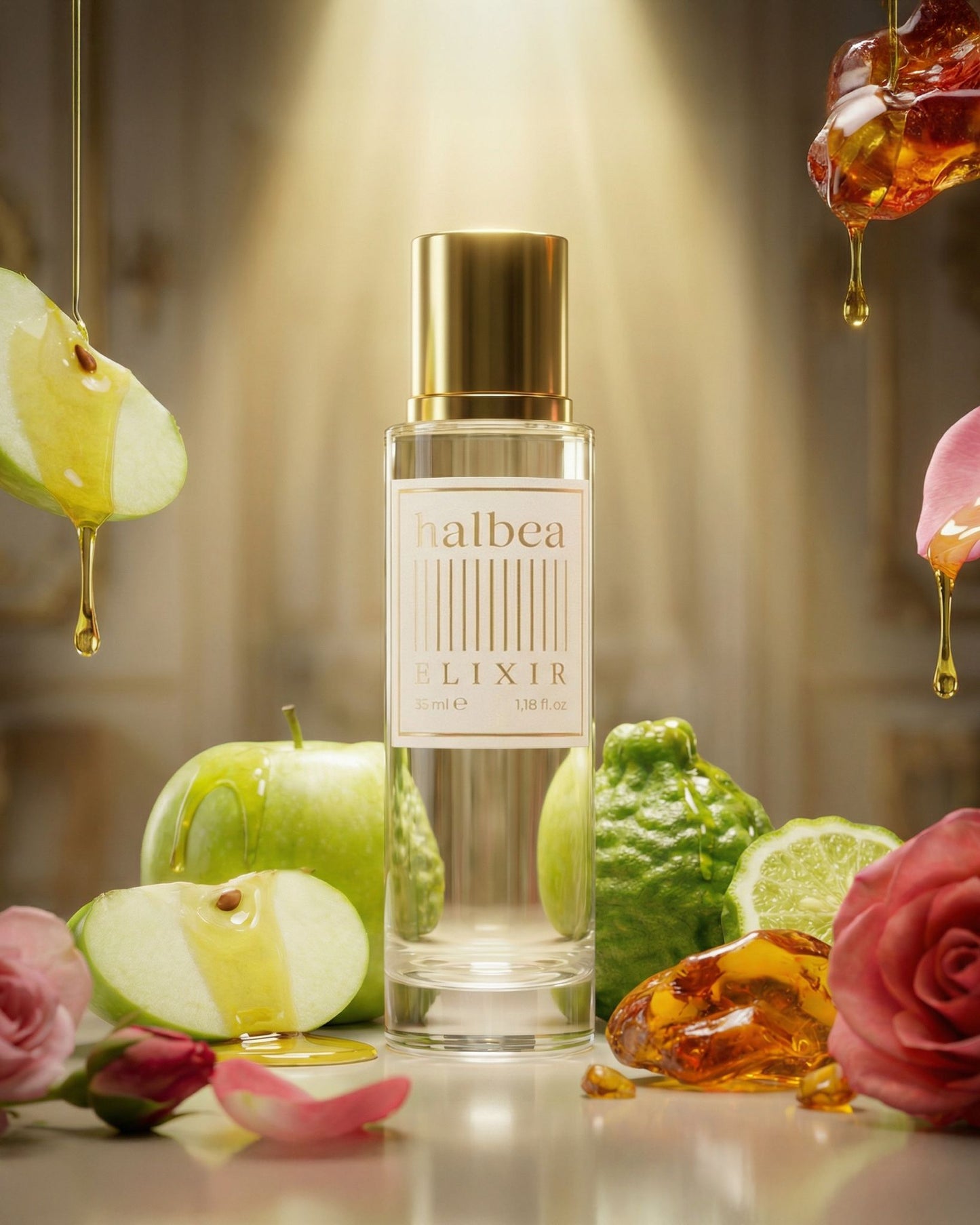 Halbea 128 Elixir – Parfum pour femme à la bergamote et à la vanille